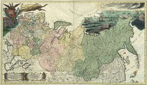 Erste General-Karte des Russischen Reiches