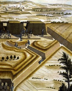 Festung vom Typ Vauban - in „Abhandlung über die Artillerie“ von François Lingier, Straßburg