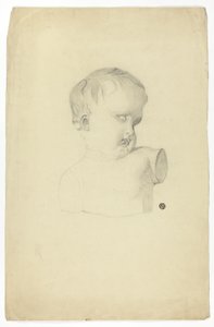 Fragment einer Kinderbüste
