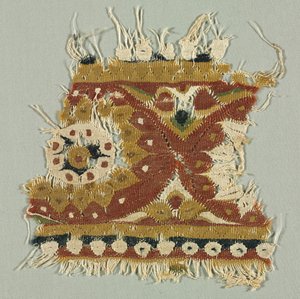 Fragment einer Bordüre von Unknown artist