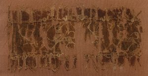 Fragment eines Tiraz von Unknown artist