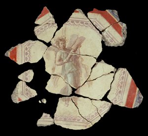 Fresko-Fragment von Unknown artist
