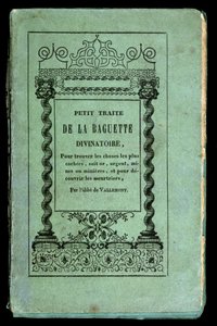 Frontispiz des Buches „Traktat über die Wünschelrute“ von Abt Vallemont von Unknown artist