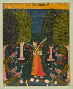 Gauri Ragini, Folio aus einem Ragamala
