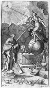 Giambattista Vico. Auch genannt Giovanni, Gian Battista, Jean Baptiste oder Jean-Baptiste. Antiporta (Falscher Titel) von „La Scienza Nuova“, Neapel 1744 von Unknown artist