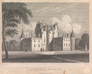 Schloss Glammis, Forfarshire; Seite 9 (Band Zwei) von Unknown artist