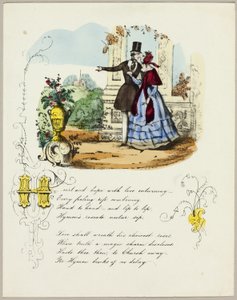 Herz und Hoffnung mit Liebe umschlungen (Valentine)