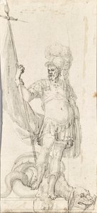 Heiliger Georg mit dem Drachen von Unknown artist