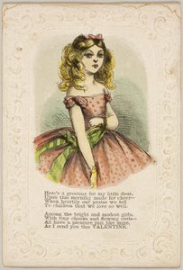 Hier ist ein Gruß für mein kleines Liebes (Valentinstag) von Unknown artist