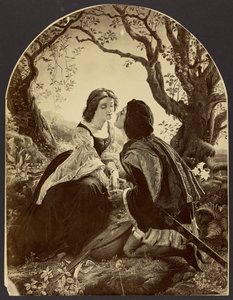 Hesperus, der Abendstern, heilig für Liebende, 1855 von Sir Joseph Noel Paton