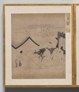 Seine Parfümierte Hoheit aus dem Album der Illustrationen für die Geschichte von Genji