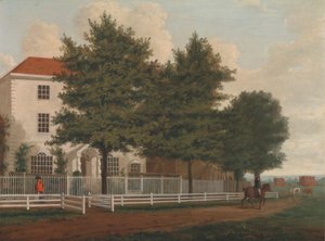 Haus auf einem Gemeindeland von Unknown artist