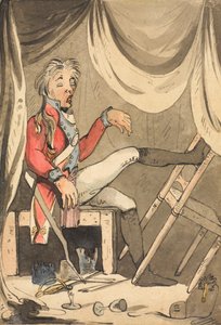 Wenn jemand sagt, ich bin betrunken im Dienst - verdammt, ich werde ihn mit einem Tritt versorgen - verdammt, 1796