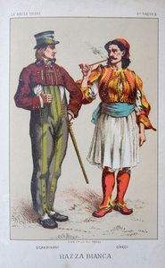 Illustration aus "Die menschliche Rasse" von Louis Figuier von Unknown artist