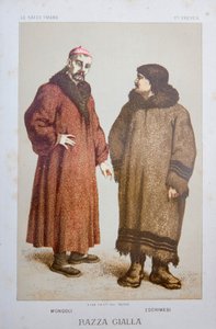 Illustration aus "Die menschliche Rasse" von Louis Figuier von Unknown artist
