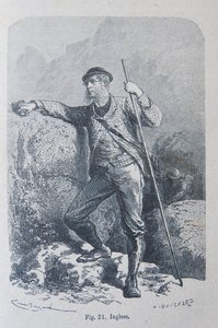 Illustration aus "Die menschliche Rasse" von Louis Figuier von Unknown artist