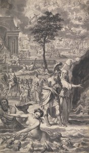 Illustration zu Tonsons Ovid Metamorphosis (eine von vier)