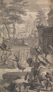 Illustration zu Tonsons Ovid Metamorphosis (zwei von vier)