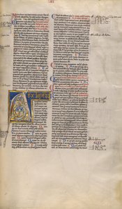 Bewohnte Initiale A