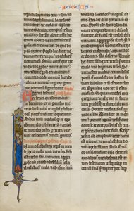 Initiale I: Gott spricht zu Haggai von Unknown artist
