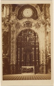 [Innenraum einer unidentifizierten Kirche] von Unknown artist