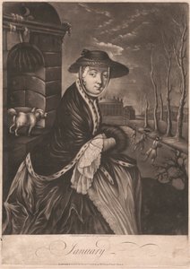 Januar von Unknown artist