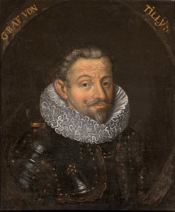 Porträt von Johann Tserclaes (1559-1632), Graf von Tilly, Anonym
