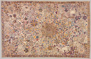 Kantha (Zeremonielle Steppdecke) von Unknown artist