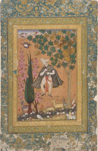 König David bezaubert Vögel und Tiere