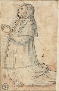 Kniende Nonne von Unknown artist