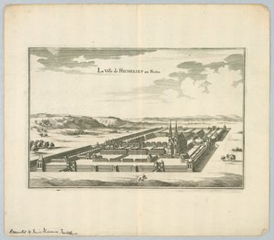 Die Stadt Richelieu in Poitou