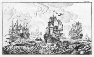 La chasse à la caleine von Unknown artist