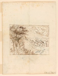 Landschaft: verso: Groteskes Design