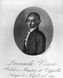Leonardo Vinci, italienischer Komponist von Unknown artist