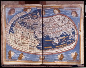 Karte von Ptolemäus, veröffentlicht 1482 von Unknown artist