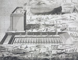Marine, Baustelle in 