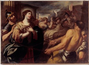 Martyrium der heiligen Lucia von Unknown artist