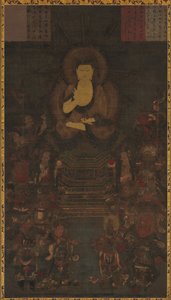 Medizin-Buddha und die zwölf göttlichen Generäle von Unknown artist