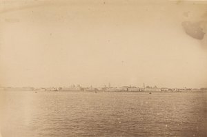 Mexiko. Vera Cruz, von der See aus gesehen