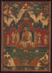 Milarepa auf dem Berg Kailash