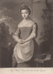Fräulein White, Klarstärkerin der Königin von Unknown artist