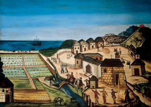 Mission San Jose del Cabo, Vizekönigreich von Mexiko von Unknown artist