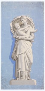"Mutter und Kind" aus der Serie "Die Lebensalter des Menschen" von Unknown artist