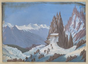 Bergsteigen von Unknown artist