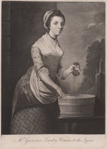 Mrs. Grosvenor, Wäscherin der Königin von Unknown artist