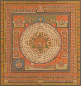 Mystisches Diagramm (Yantra)