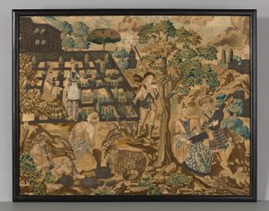 Stickerei-Panel