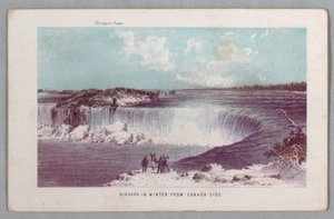 Niagara im Winter von der kanadischen Seite aus Die Wasserfälle von Niagara: Ein vollständiger Führer