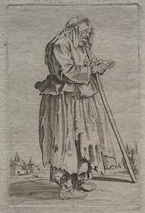 Alte Bettlerin von Unknown artist