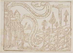 Seite aus dem Canticum Canticorum (Das Hohelied) von Unknown artist